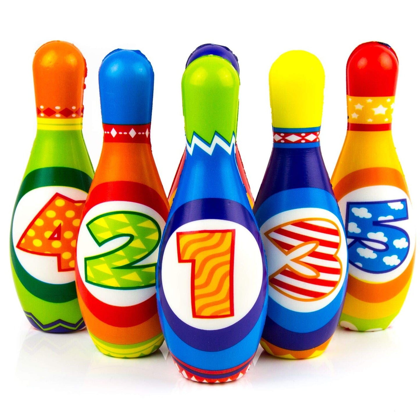 Bowling Play Set for Kids, Lightweight Suitable for Indoor and Backyard - Learning Fun Toys for Children - Boys, Girls, Best for Kids 3 Years and up